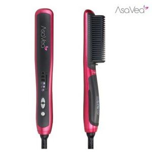 AsaVea Ceramic hair straightener brush